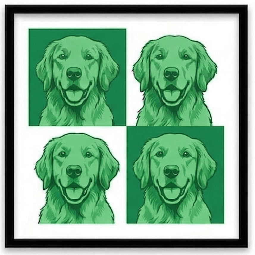 Hang it like you mean it.